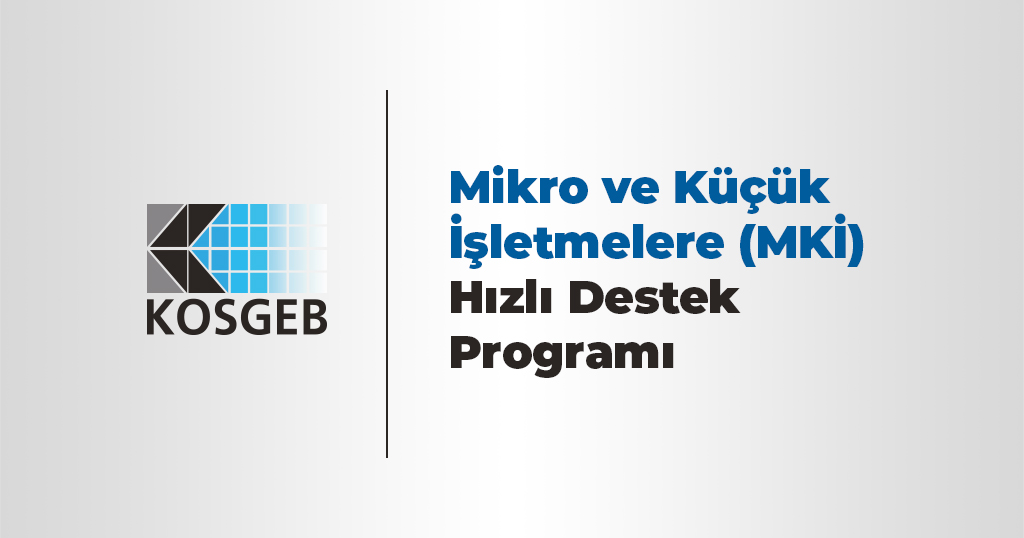 HIZLI DESTEK PROGRAMI YENİ BAŞVURULARI BAŞLADI